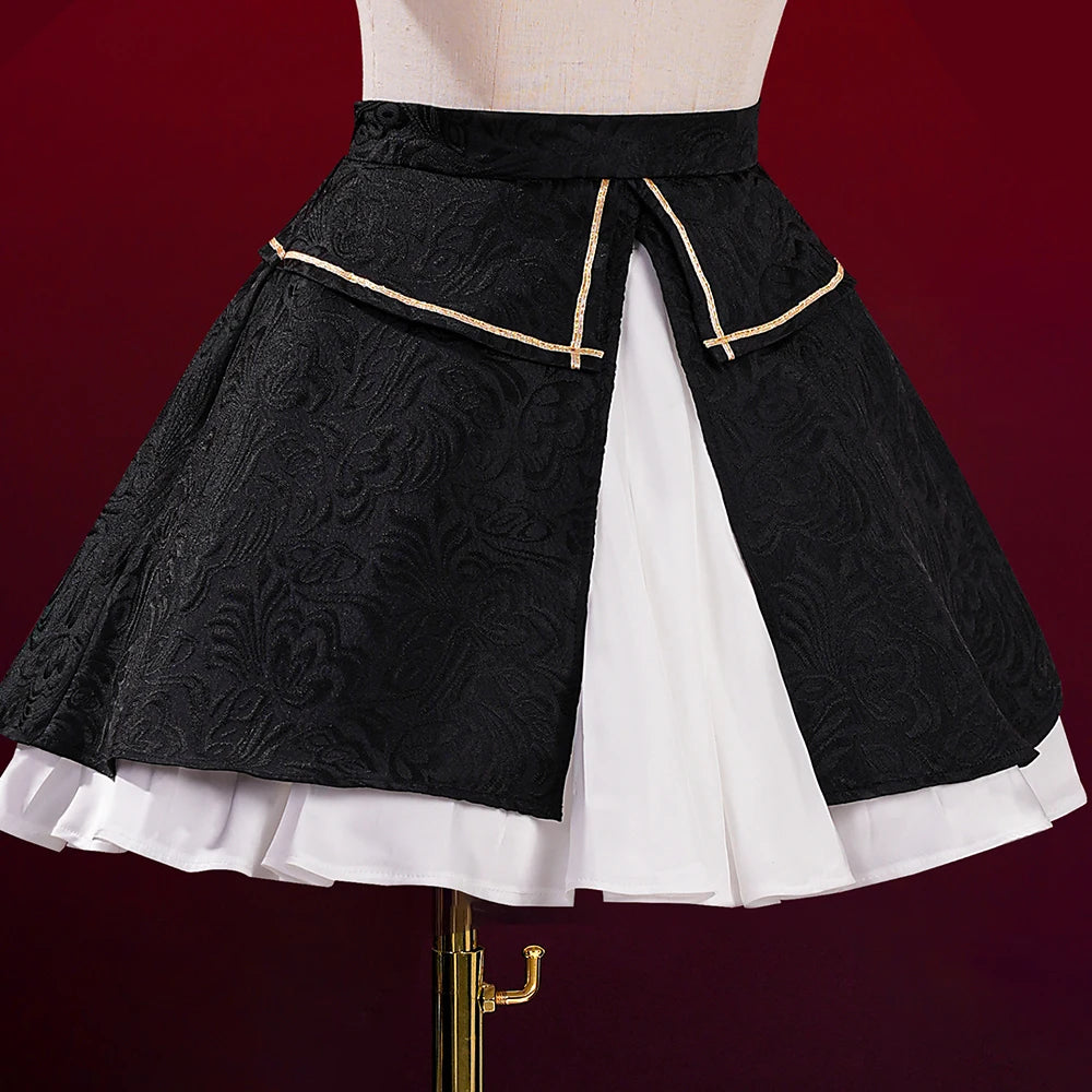 iCoser Anime Unbreakable Machine-Doll Yaya Cosplay Costume Dress Kimono Headwear Festival Halloween Party for Women Girls Props