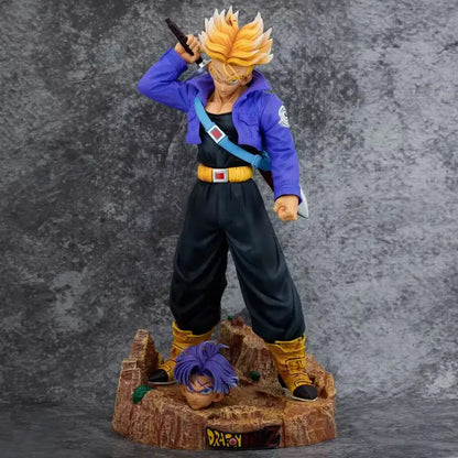 2025 48cm Dragon Ball Z Anime Figurine Trunks Figure Super Saiyan Trunks Pvc Model Statue Doll Collection Decoration Toys Gifts