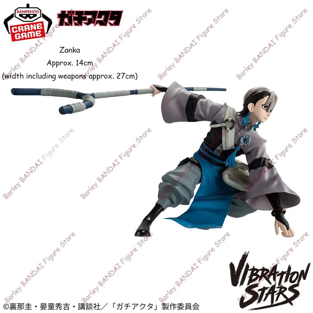 Banpresto Gachiakuta Vibration Stars Zanka Nijiku Rudo 14-27cm PVC Model