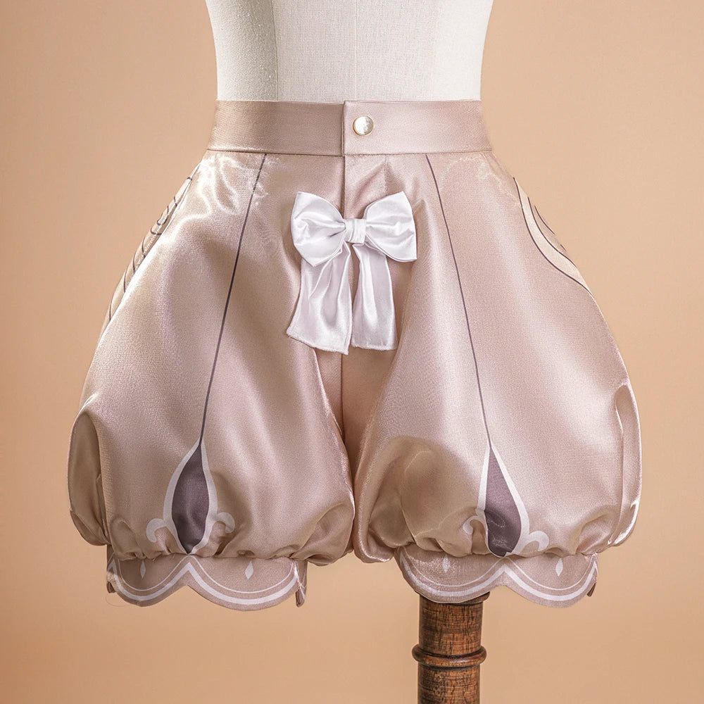 Honkai Star Rail Tribbie Cosplay Costume Wig Dress Uniform Headwear Wings Game Props Halloween Party for Women Girls Carnival