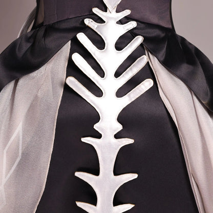 Genshin Impact Ronova Cosplay Costume Wig Dress Uniform Headwear Four Shades Halloween Party Women Girls Carnival Props iCoser