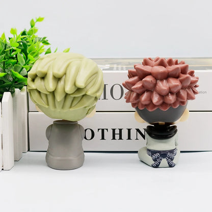 10cm Jujutsu Kaisen Anime Figure Look Up Chousou Action Figure Q Version Satoru Gojo/Geto Suguru Figurine PVC Collection Toys