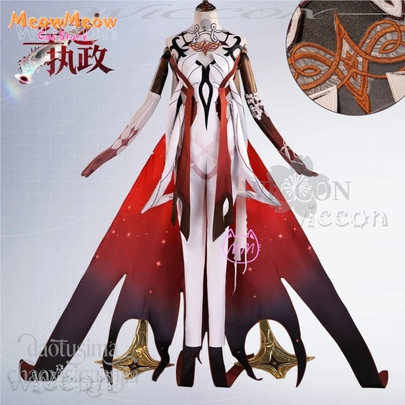 Genshin Impact Asmoday Adult Jumpsuit Polyester Costume