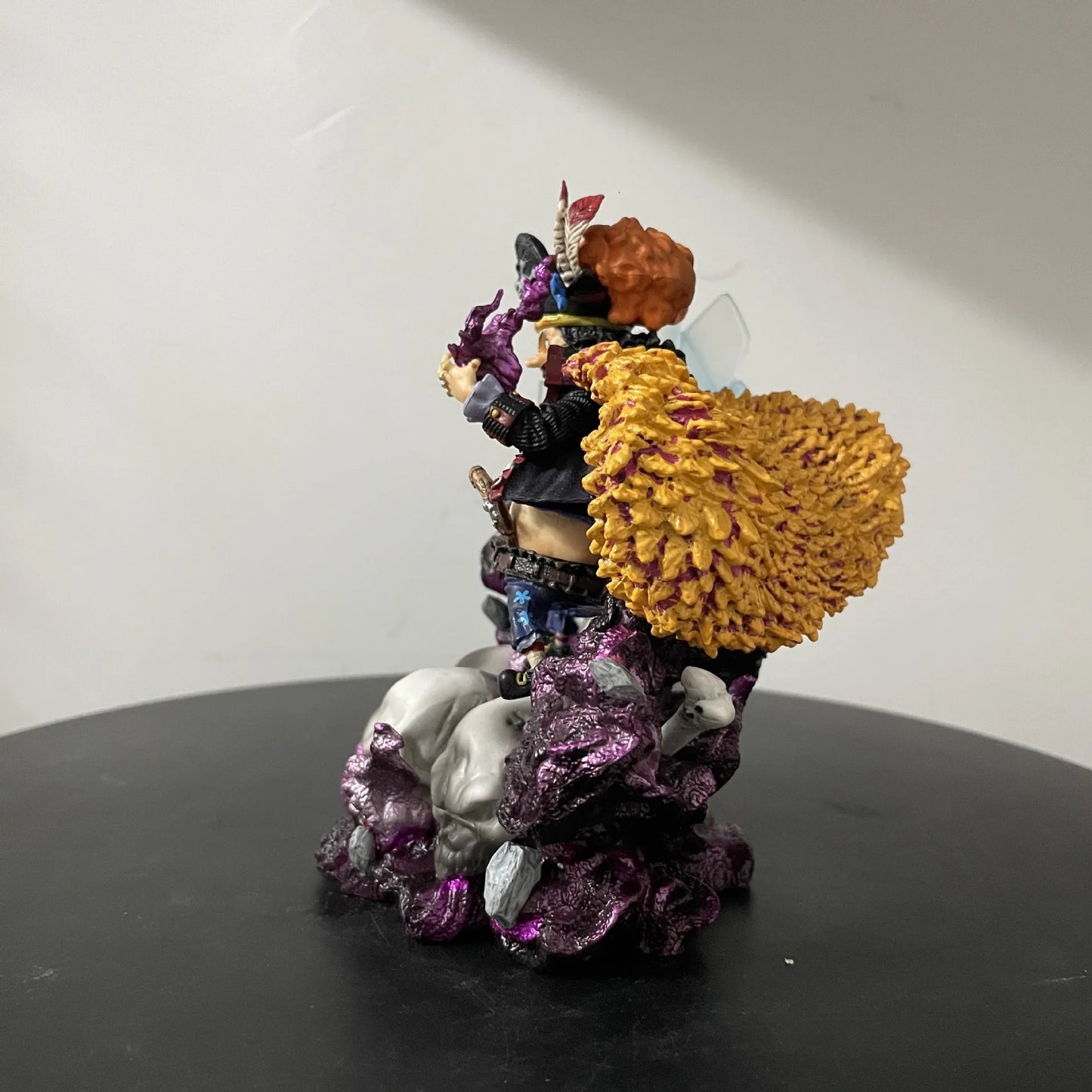 14cm One Piece Marshall·D·Teach Blackbeard Anime Figure Statuette GK Garage Kits PVC Figurine Model Doll Ornament Decoration Kid