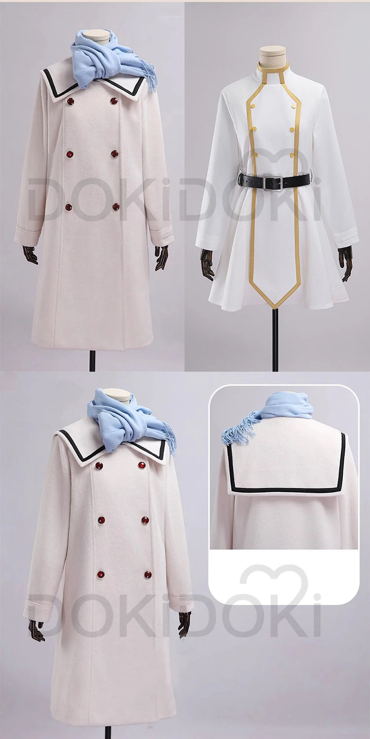 Frieren Himmel Fern Cosplay Costume Anime Frieren: Beyond Journey's End【XS-2XL】DokiDoki-R Women Winter Costume Plus Size
