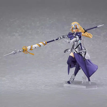 New Fate Grand Order Ruler Jeanne D'Arc Movable Action Figure 14cm PVC Collectible Anime Toy Desktop Decor Fans Gift Boy'S Gift