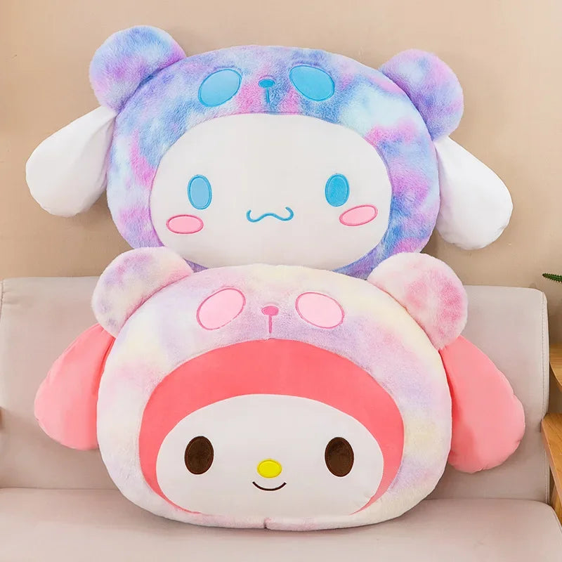 New Sanrio Plush Kuromi Plush Toys Kawaii Cute Cartoon Plush Toys Lovely Anime Pillow Stuffed Doll Kids Girl Toy Birthday Gift