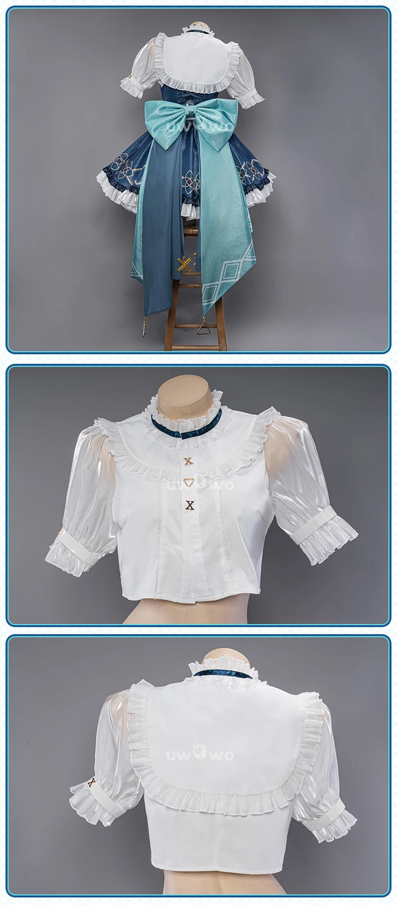 LAST BATCH UWOWO Exclusive Genshin Impact Fanart Faruzan Maid Cosplay Maid Dress Costume Full Set Outfit Role Play Women Cos