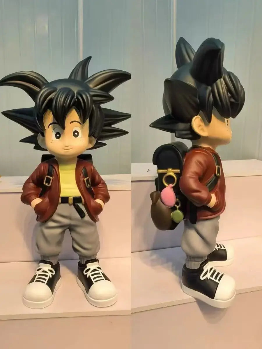 Dragon Ball Anime Figurine 80CM Action Figure Large Garage Kit Cartoon Wukong GK Resin Model Children's Toys Collection Gift