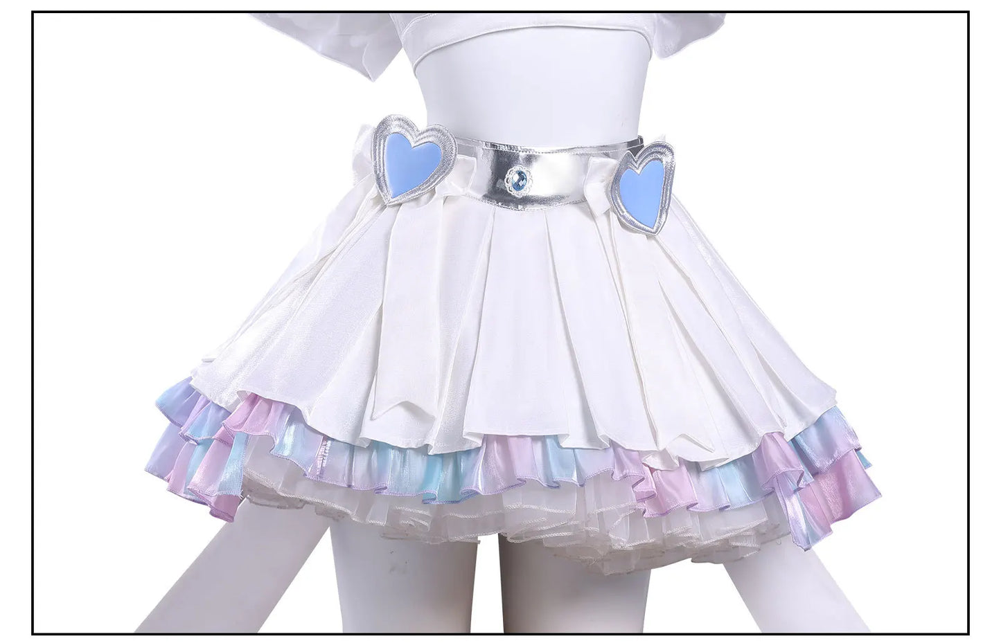 Anime New Panty Stocking with Garterbelt Stocking Cosplay Costume Angel Skirt Stockiel Anarchy Wings Halloween Women Girls Cos