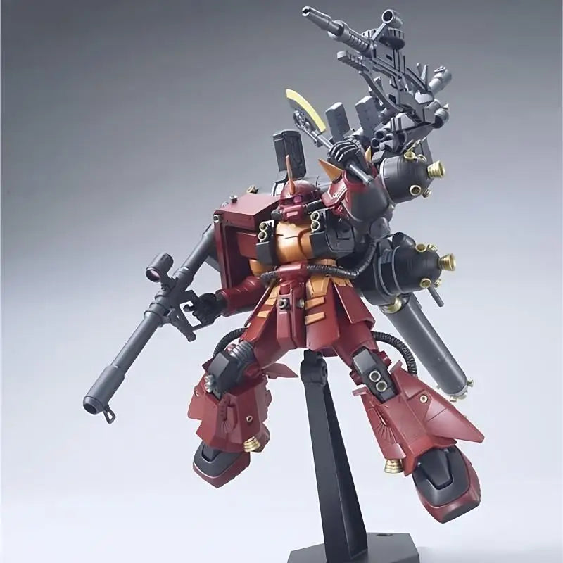 HGUC MS-06R 1/144 Scale Mecha Warrior Action Figure Model Toy with Detachable Parts High Detail Assembly Collectible