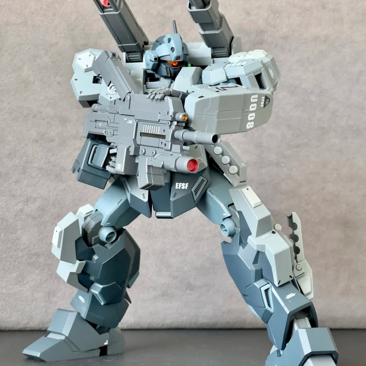 In Stock DABAN 6641 RGM-96X Jesta Cannon MG 1/100 Assembly Model Kit Action Figures Mecha Robot Plastic Model Kits Toy Gifts