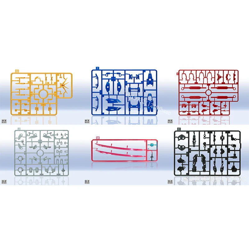 FATCAT Model GOD GF13-017NJⅡ RG 1/100 Burning Toys Assembly Model Kit Anime Action Figure Robot Gifts Erupting Burning Finger