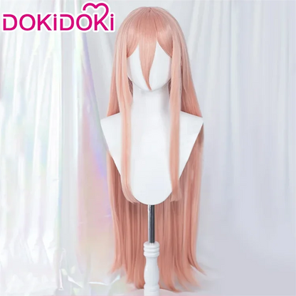 IN STOCK Powerr Hayakawaa Himenoo Makimaa Denjii Rezee Quanxii Angel Devil Yoshidaa Wig Anime DokiDoki Women Free Wig Cap