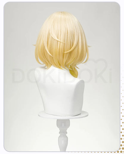 IN STOCK Aglaea Cosplay Costume Game Honkai: Star Rail DokiDoki-SR HSR Women Golden Gorgeous Dress Aglaea Halloween Wig