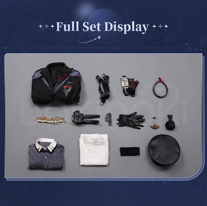 IN STOCK Caleb Cloudsreach Strategy Cosplay Costume Game Love and Deepspace DokiDoki-SR Men Xia Yizhou Caleb Cosplay Halloween