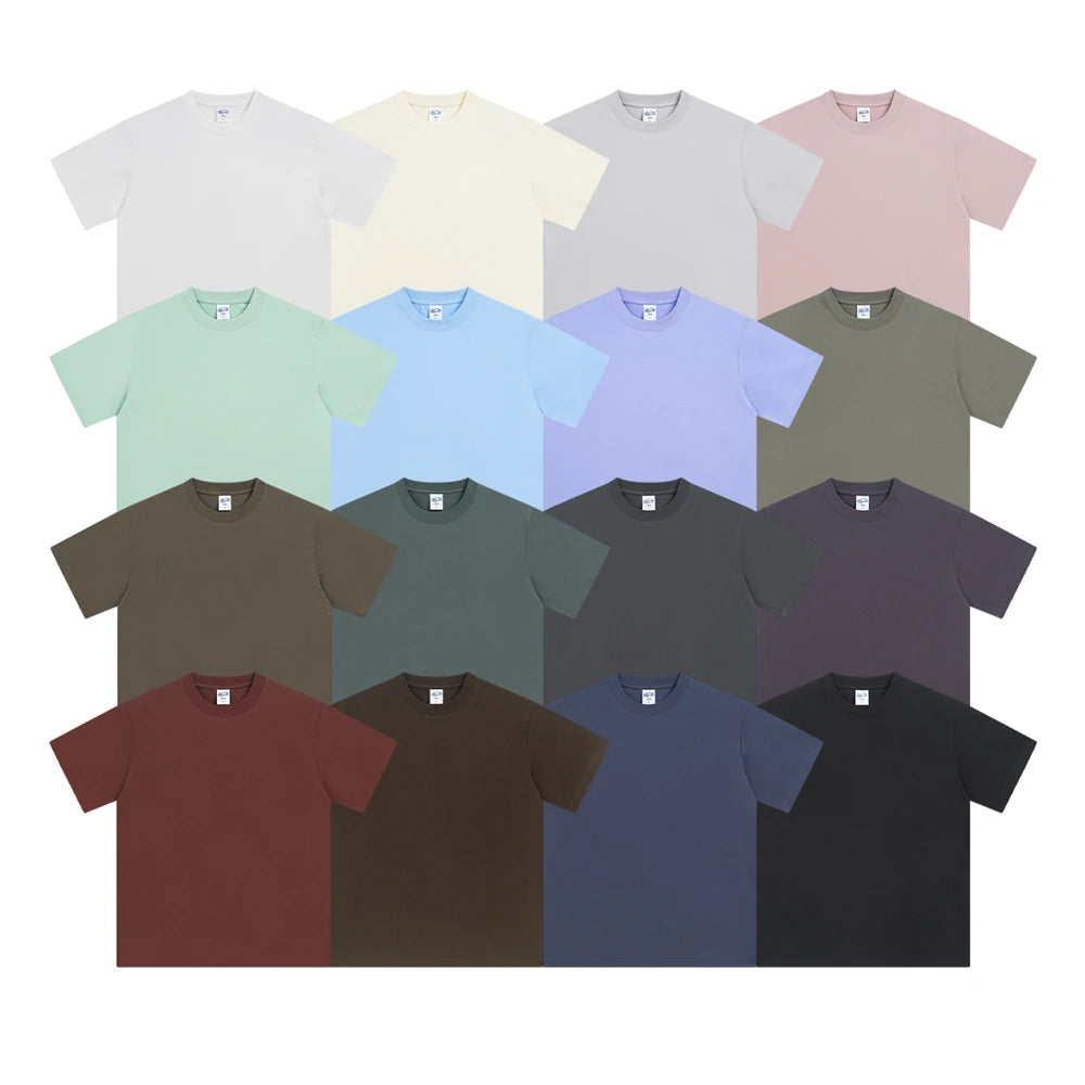 ZODF Fashion 2025 Summer Men Sorona T-Shirts Unisex Casual Cool Feeling Quick Dry O Neck 245gsm T Shirt Brand Tees HY1032