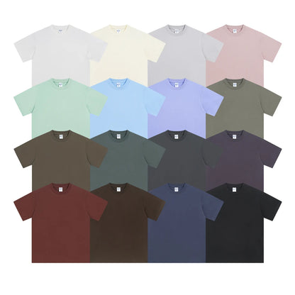 ZODF Fashion 2025 Summer Men Sorona T-Shirts Unisex Casual Cool Feeling Quick Dry O Neck 245gsm T Shirt Brand Tees HY1032