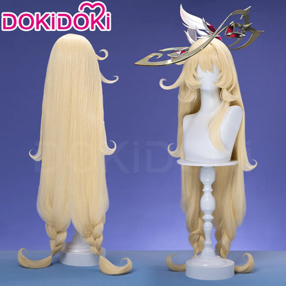 IN STOCK Alice Nicole Reeyn Wig Genshin Impact DokiDoki The Hexenzirkel N Nicole Reeyn A Alice Cosplay Free Cap