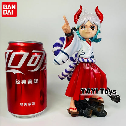 New 17cm One Piece Wano Yamato Anime Figure Childhood Yamato Figurine Action Model GK Statue PVC Collection Toys Gifts