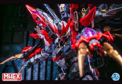 Minerva Hobby LINGXUZI Head Carving Replace Head For MG Barbatos Sky Defender Assembly Model Kit Toy GK Model Accessory Gift