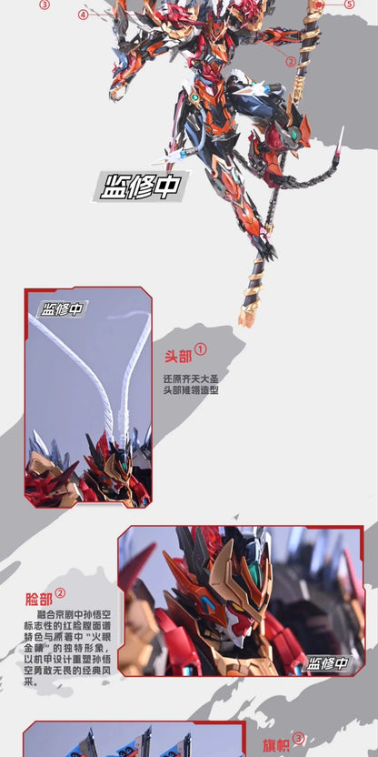 Bandai Motor Nuclear Sun Wukong 1/72 Scale ABS Model Kit