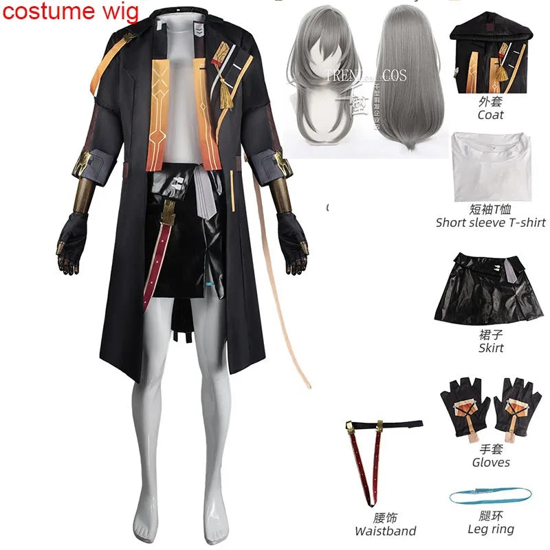 HOMCHEE TRENDS Trailblazer Costume Big Size Cotton Polyester - costume wig / L