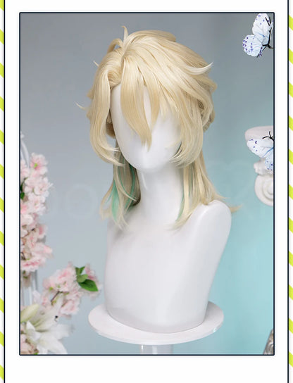 IN STOCK Luuk Hcrsscn Galbrenr Zani Ciaccona Camellya Scar Danjin Youhu Wig Game Wuthering Waves DokiDoki Women Men Wig Free Cap