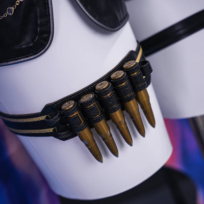 Wuthering Waves Galbrena Cosplay Costume Wig Uniform Outfit Jacket Carnival Halloween Party for Women Girls Role Play Cos Props