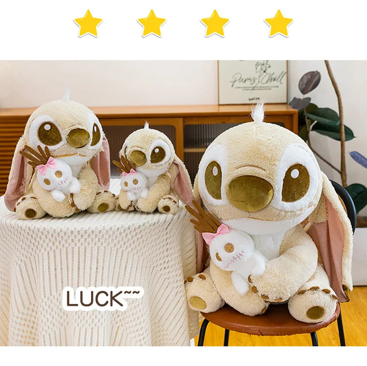 35/45/60cm Big Size Stitch Lilo & Stitch Anime Plush Stuffed Doll Kawaii Disney Plushies Decorated Pillow Children Holiday Gift
