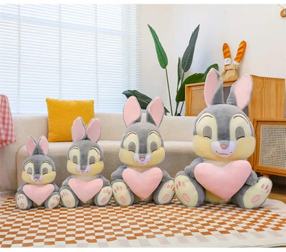95cm Large Big Size Disney Judy Love Hug Rabbit Cartoon Anime Plush Stuffed Doll Kawaii  Plushies Ornaments Children's Gifts