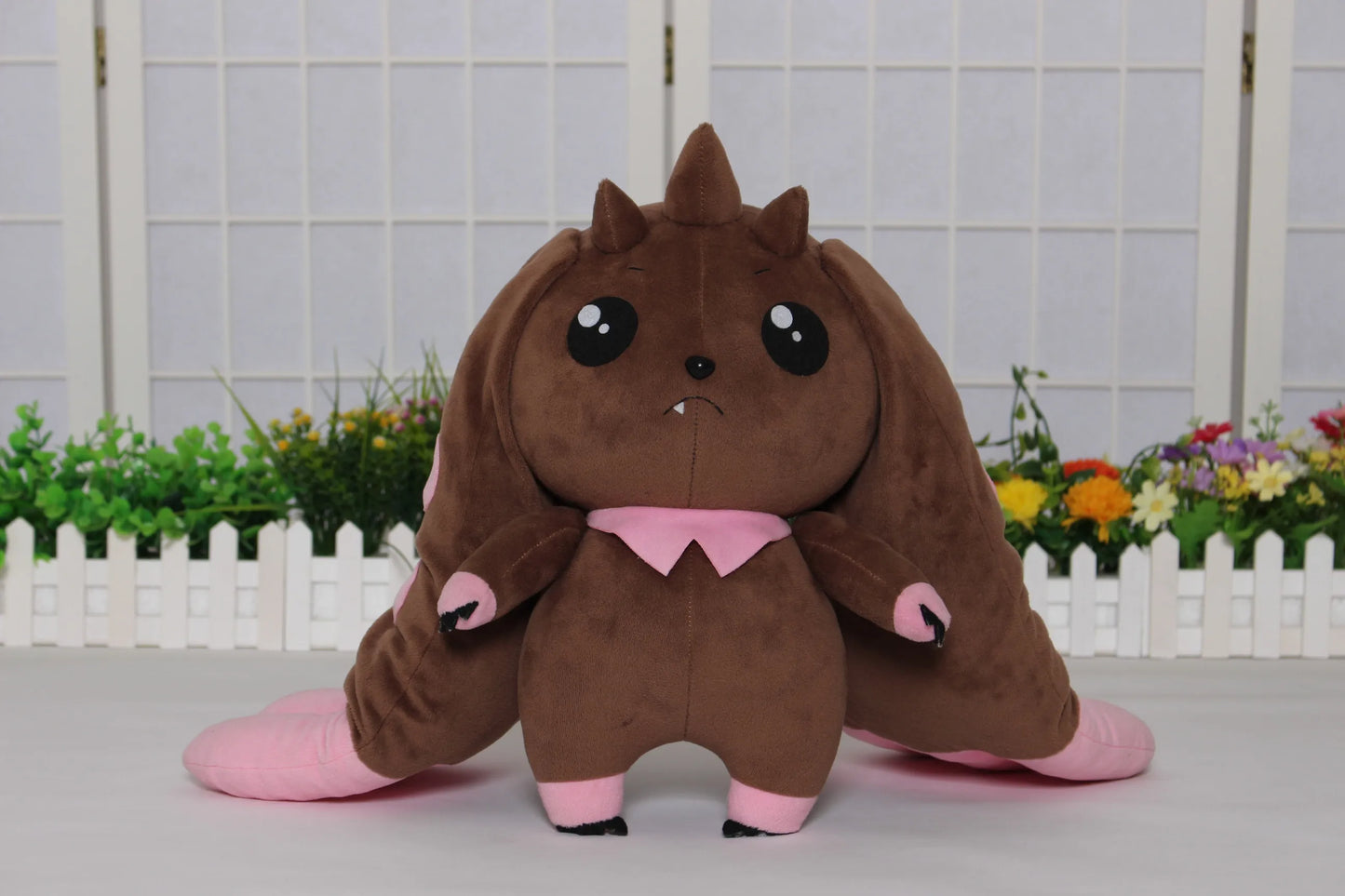 45cm Big Size Digital White Lop Mona Anime Plush Stuffed Doll Kawaii Room Decoration Plushies Pillow Ornaments Holiday Gifts