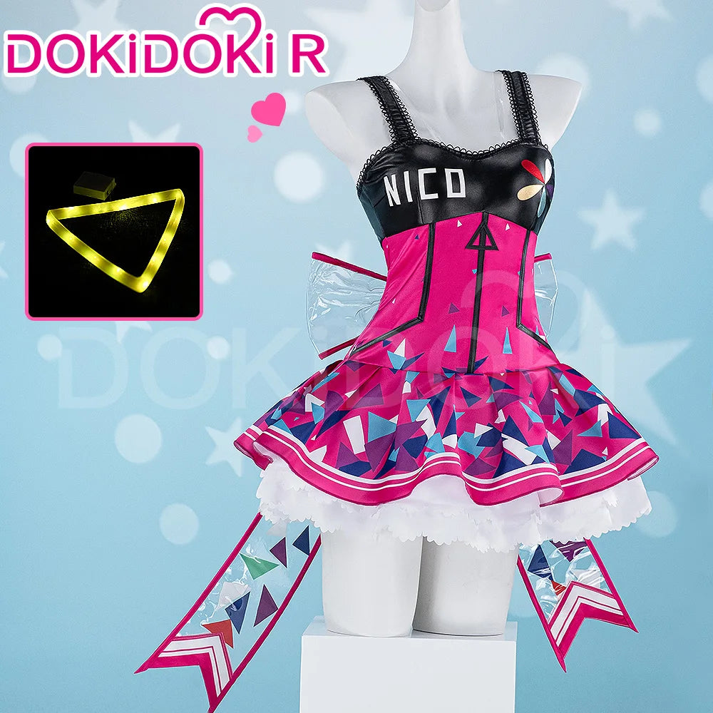 Honoka Kousaka Kotori Minami Tojo Nozomi Rin Hoshizora Cosplay Costume Anime LoveLive! Cosplay DokiDoki-R Women Cute Dress