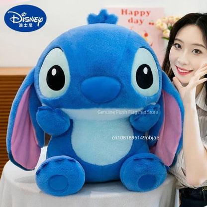 30/40/60cm Big Size Stitch Disney Anime Plush Stuffed Doll Kawaii Room Decoration Plushies Pillow Ornaments Holiday Gifts
