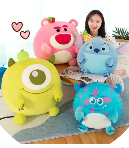30/40/55cm Big Size Disney Alien Lotso Anime Plush Stuffed Doll Kawaii Room Decor Plush Children's Pillow Holiday Gift