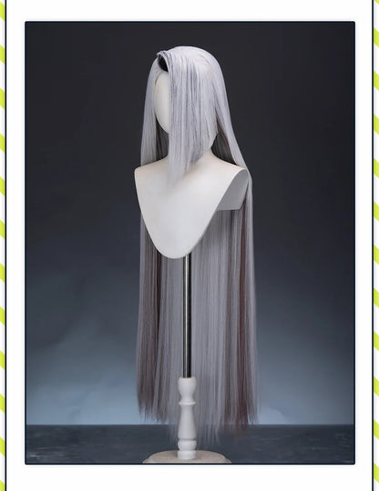 IN STOCK Vaggie Cherry Boom Lillth Morningstar Wig Anime DokiDoki 100cm Long Hair Lillth Cosplay Pre Crimped Wig Free Cap