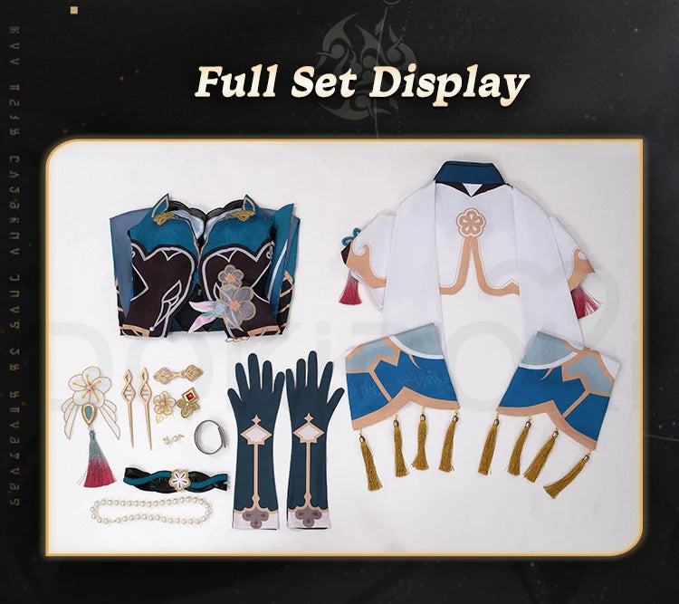 Ruan Mei Cosplay Costume Game Honkai: Star Rail【XS-3XL】DokiDoki-N Honkai Women Costume Ruanmei Cosplay Cosplay Plus Size