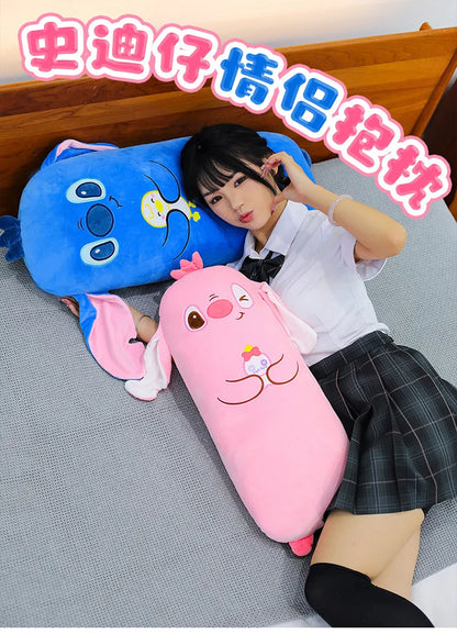 50/70/90cm Big Size Stitch Disney Anime Plush Stuffed Doll Kawaii Room Decoration Plushies Children Pillow Ornament Holiday Gift
