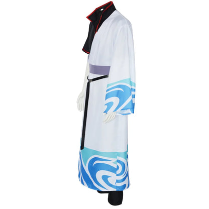 CosZtkhpCN Sakata Silver Time COS Clothing Set Polyester