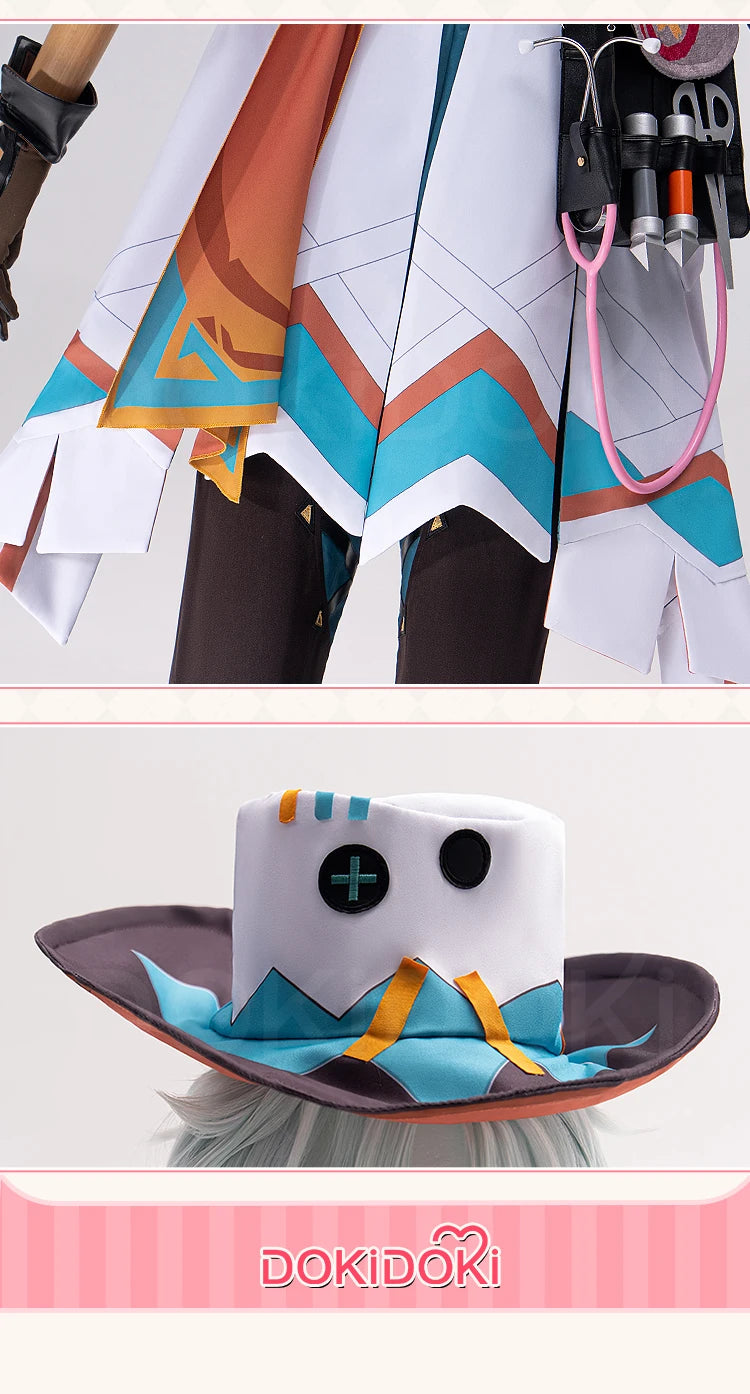 IN STOCK Ifa Cosplay Costume Game Genshin Impact Cosplay【XS-3XL】DokiDoki-N Ifa Hat Men Costume Plus Size