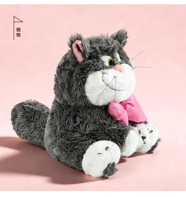 50/60/80cm Super Big Size Lucifer Disney Kawaii Anime Plush Stuffed Doll Cartoon Decoration Plush Pillow Children's Holiday Gift