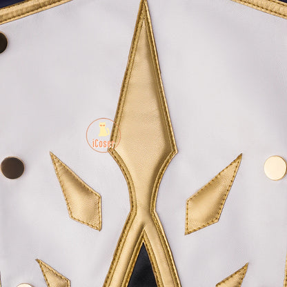 Anime Code Geass Suzaku Kururugi Cosplay Costume Wig Knight of Zero Uniform Long Cloak Halloween Party Women Men Props iCoser