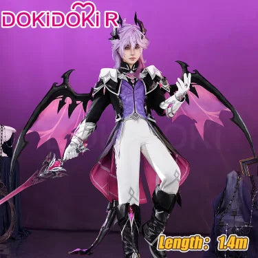 【First Batch in Dec.】Durin Cosplay Costume Genshin Impact【S-3XL】DokiDoki-R Nod-Krai Men Dragon Costume Tail Wings Plus Size