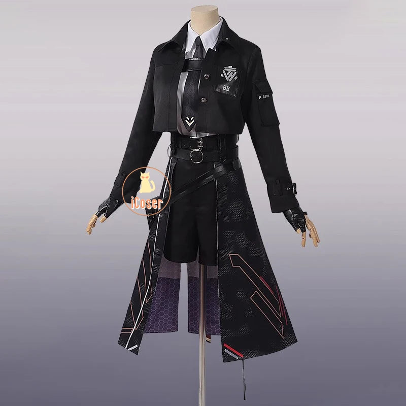 Love and Deepspace Heroines Cosplay Costume Wig New Combat Uniform Deepspace Hunter Abysswalker Halloween Party for Women Girls
