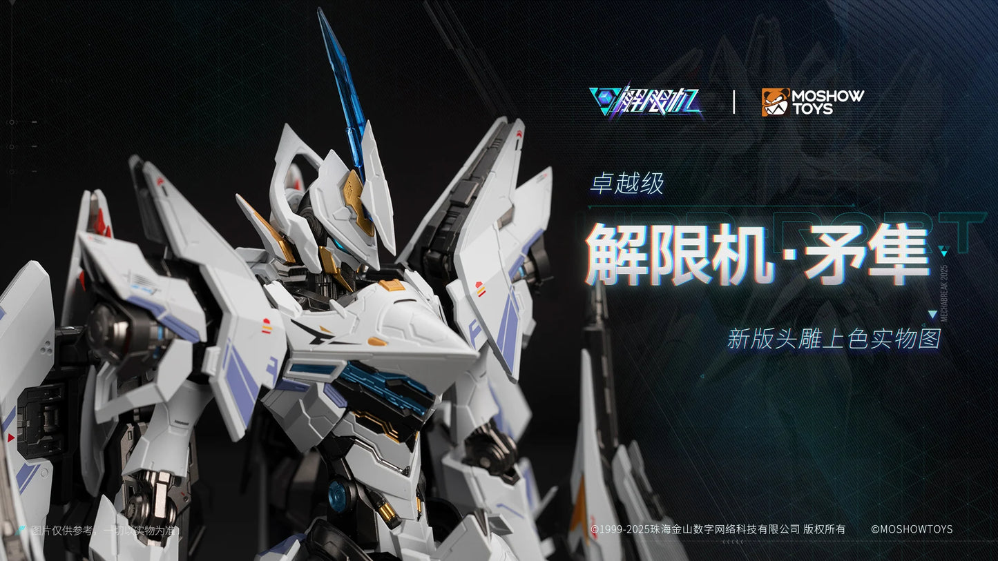 MechaBREAK x Moshow Progenitor Effect Break Striker Model Falcon UBP-R02T Illustrious Class Action Figure 1/100 Scale