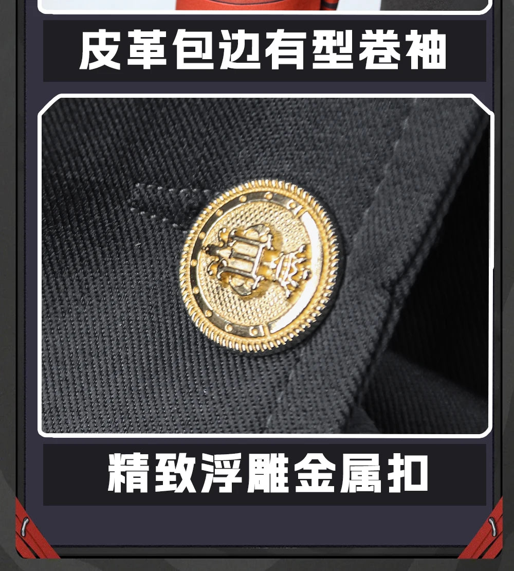 Zenless Zone Zero Komano Manato Cosplay Costume Wig Uniform Ears Spook Shack Halloween Party for Women Men Girls Role Play Props