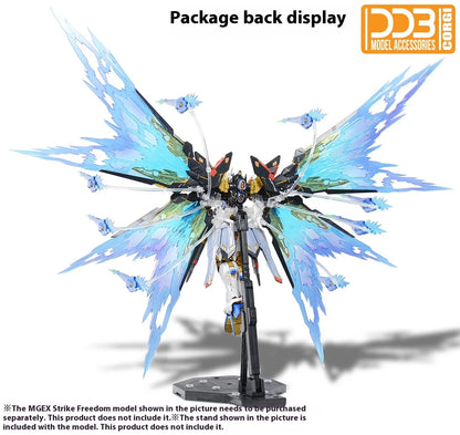 In Stock DDB Strike Freedom Light Wing MGEX 1/100 Light Wing Special Effects Model Accessories Package Assembly Model Kit Gifts