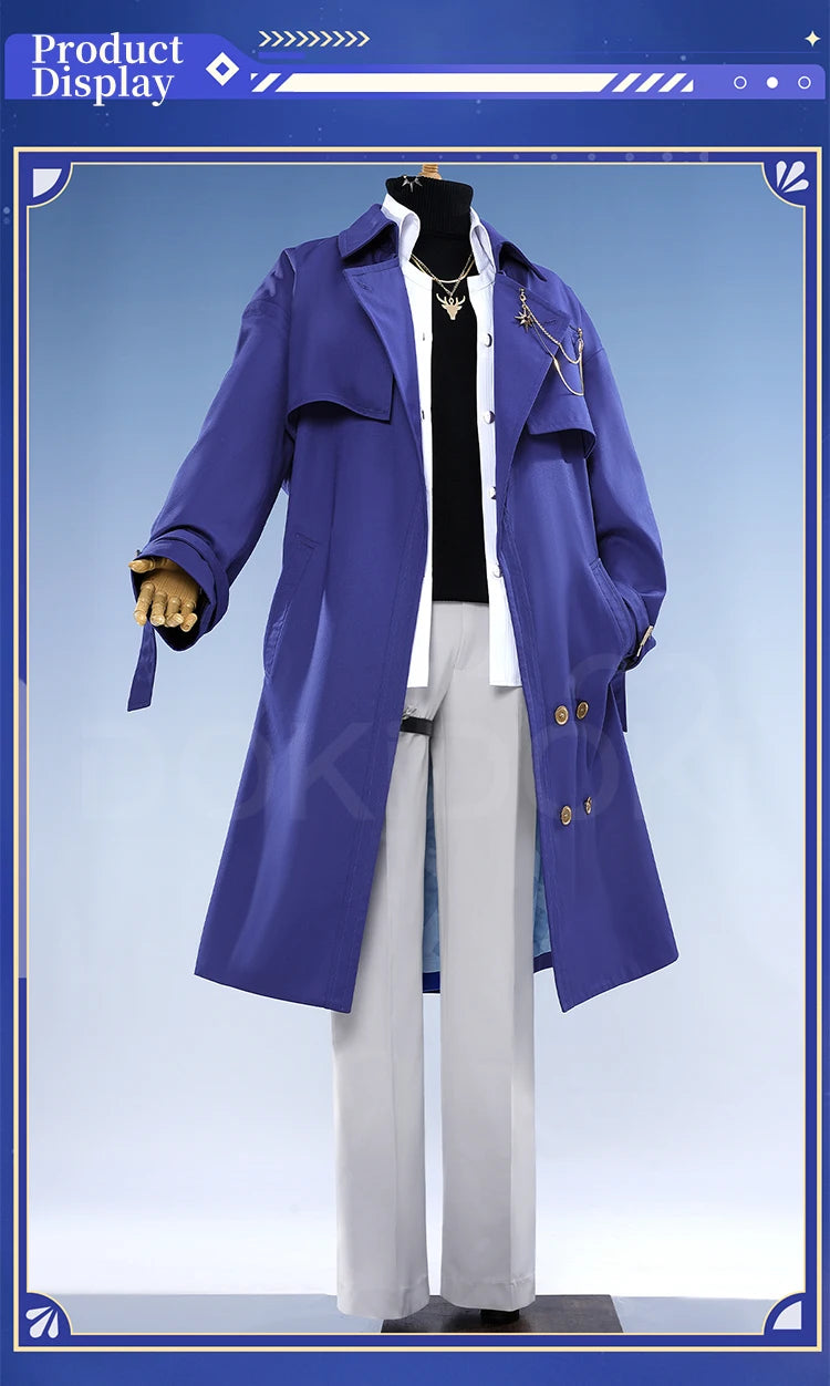 Castorice Phainon Cosplay Costume Game Honkai: Star Rail【S-3XL】DokiDoki-R HSR Coffee Daily Costume Bag Halloween Plus Size