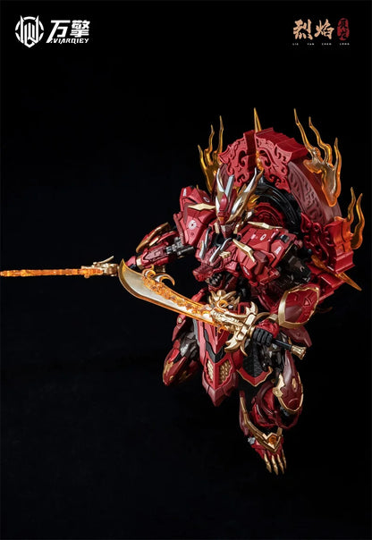 Bandai Lie Yan Chen Long Fire Dragon Model Kit 1/200 ABS Metal Frame