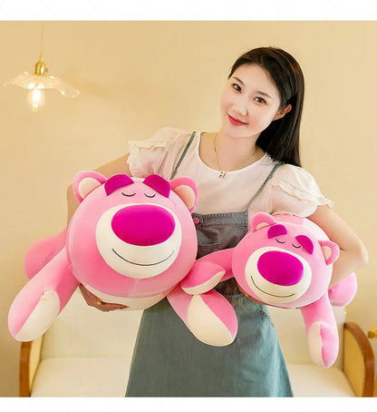 80cm Big Size Disney Lotso Stitch James P. Sullivan Stuffed Animal Cute Plushies Room Decoration Pillow Children's Holiday Gift